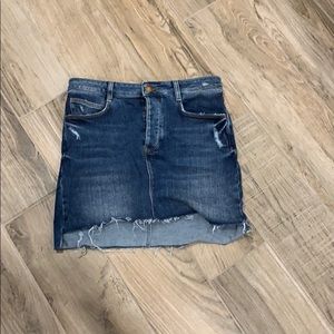 Zara denim skirt